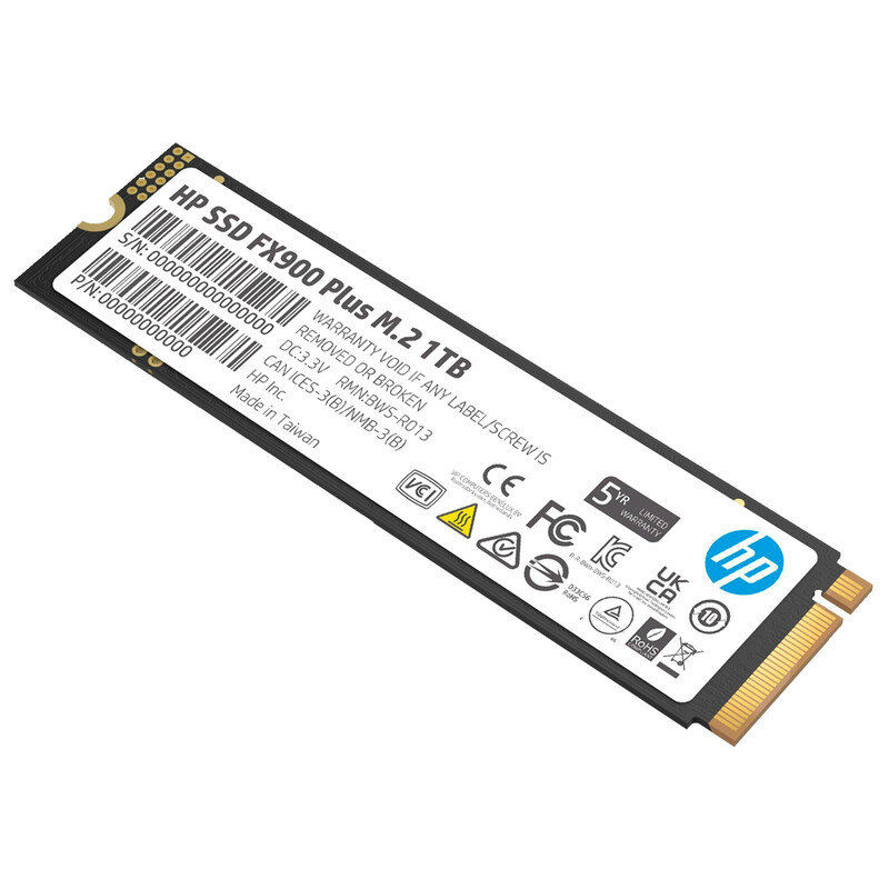 Накопичувач SSD 4 TB HP FX900 Plus M.2 2280 PCIe 4.0 x4 3D TLC (7F619AA)