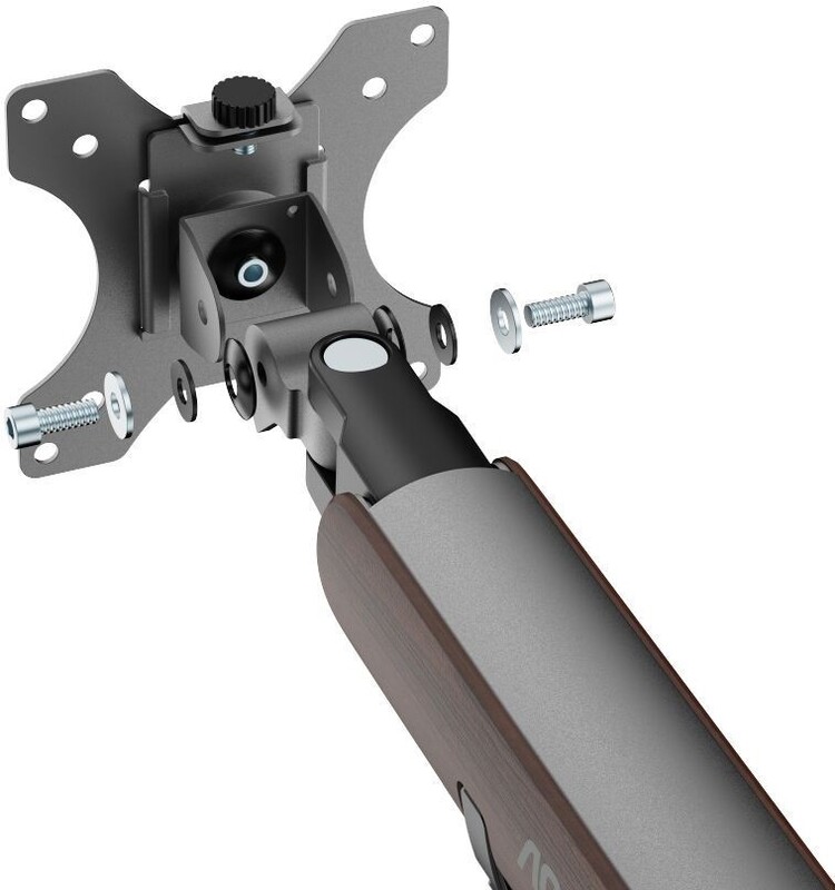 Кронштейн AOC AM200H2 Grey (VESA100х100)
