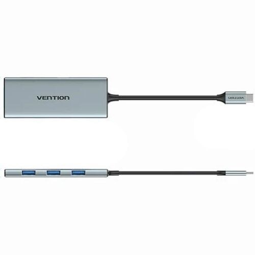 USB-хаб Vention TOPHB USB Type-C - 3xUSB 3.0, HDMI, PD, SD, TF (TOPHB)