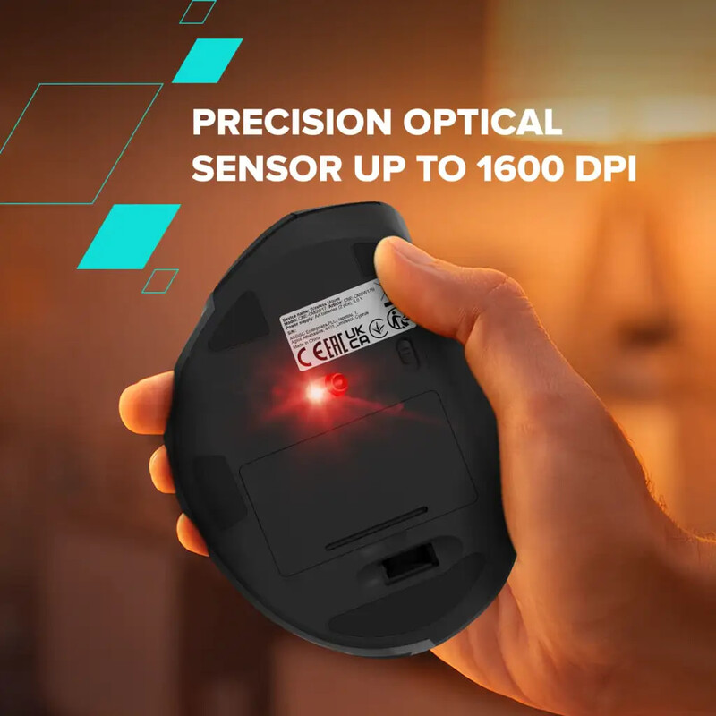Миша бездротова Canyon On Click 17 Wireless Black (CNE-CMSW17B)