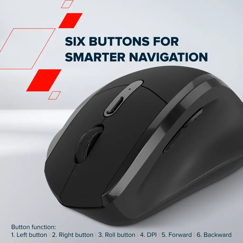 Миша бездротова Canyon On Click 17 Wireless Black (CNE-CMSW17B)