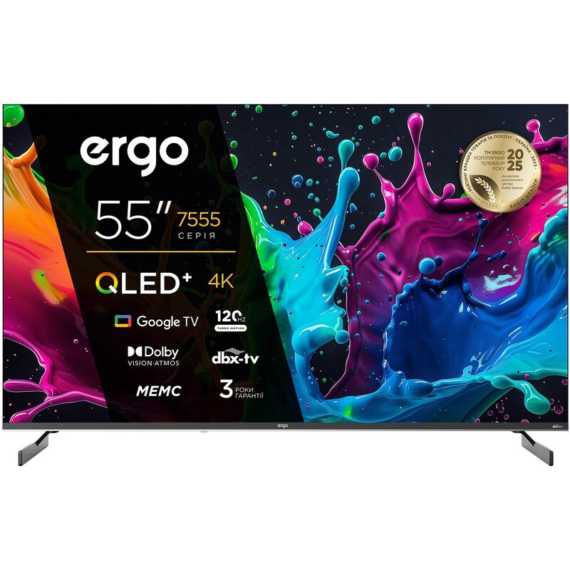Телевізор Ergo 55JUQ7555