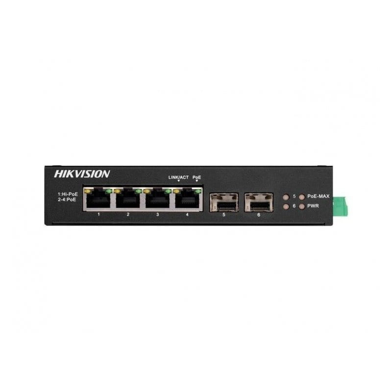 Коммутатор Hikvision DS-3T0506HP-E/HS