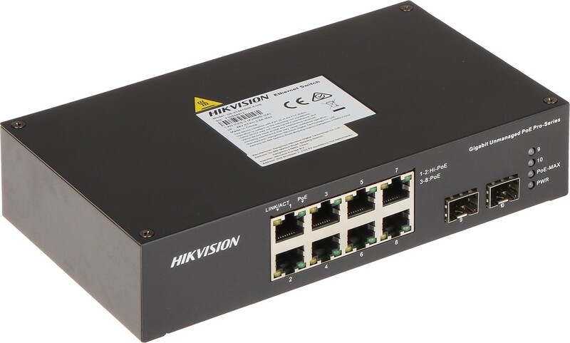 Коммутатор Hikvision DS-3T0510HP-E/HS
