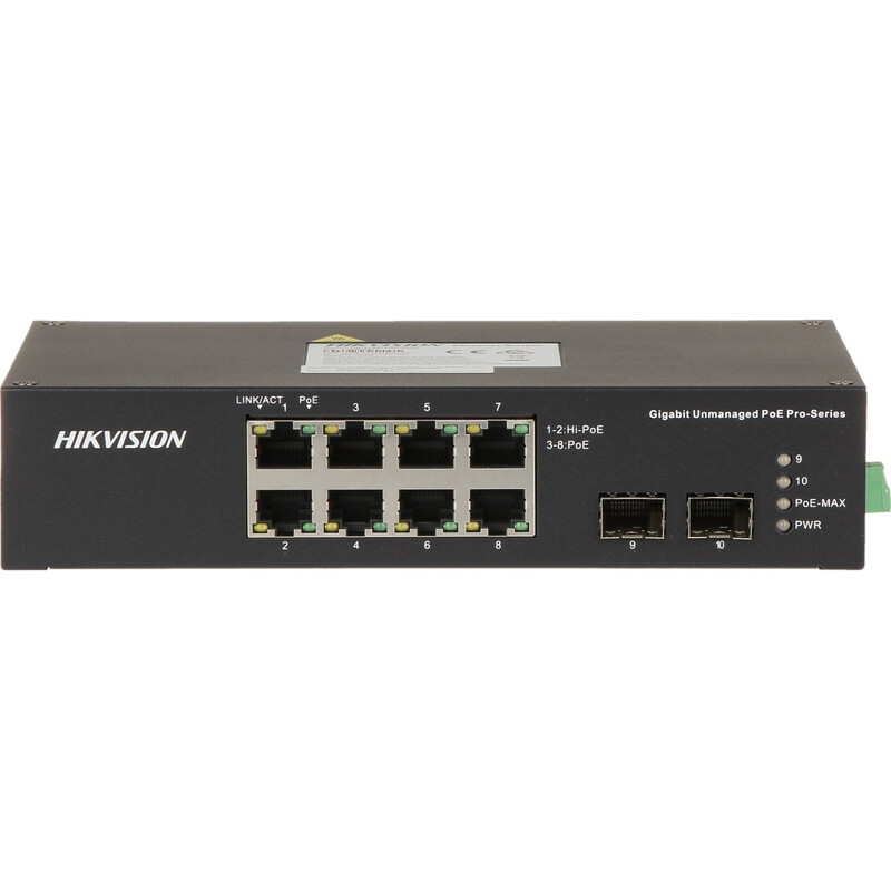 Коммутатор Hikvision DS-3T0510HP-E/HS