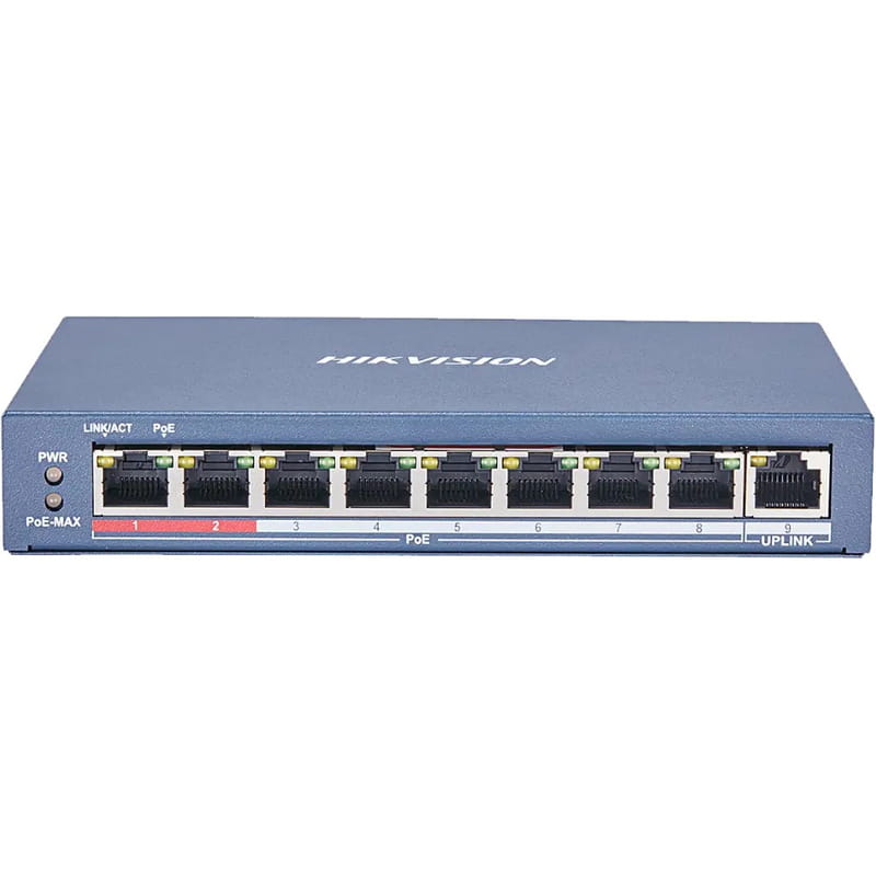 Коммутатор Hikvision DS-3E0109P-E(C)