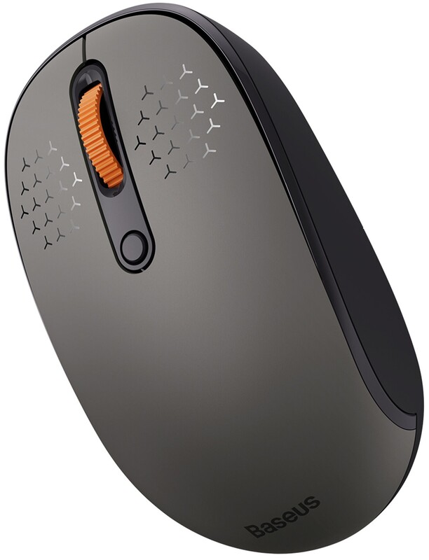 Миша бездротова Baseus F01B Tri-Mode Grey (B01055503833-00)