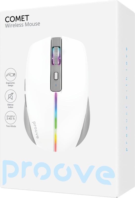 Миша бездротова Proove Comet White (WMCM00022002)