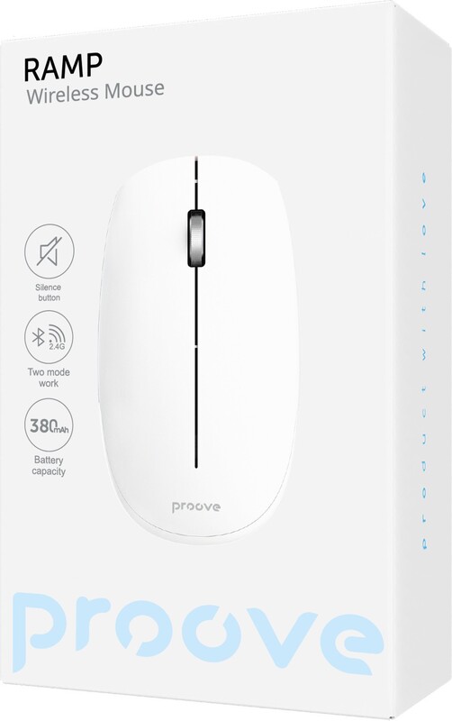 Мышь беспроводная Proove Ramp White (WNRM00022002)