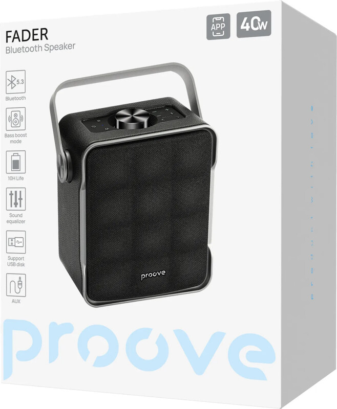 Акустична система Proove Fader Black (PSFD4018AP01)