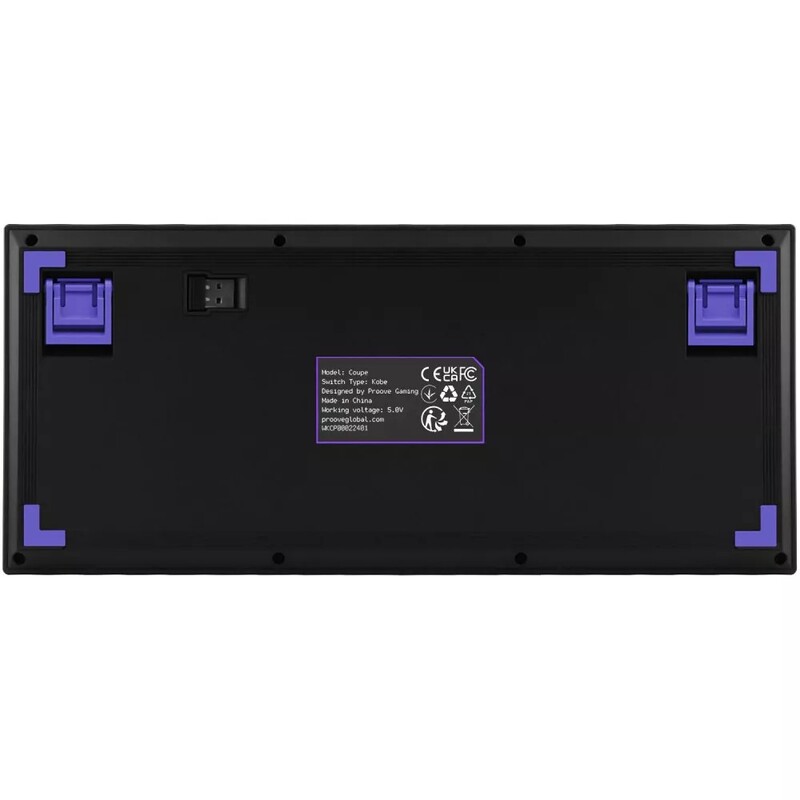 Клавіатура Proove Gaming Coupe UA Black/Purple