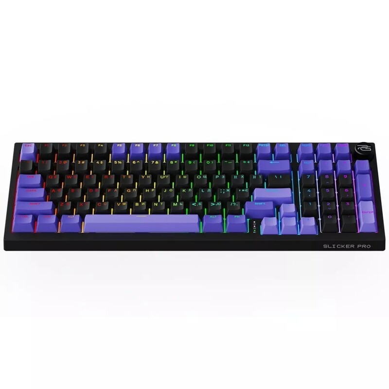 Клавиатура Proove Gaming Slicker Pro UA Black/Purple