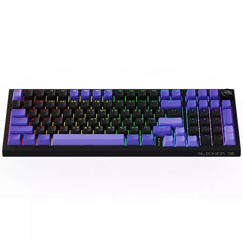 Клавіатура Proove Gaming Slicker Special Edition UA Black/Purple