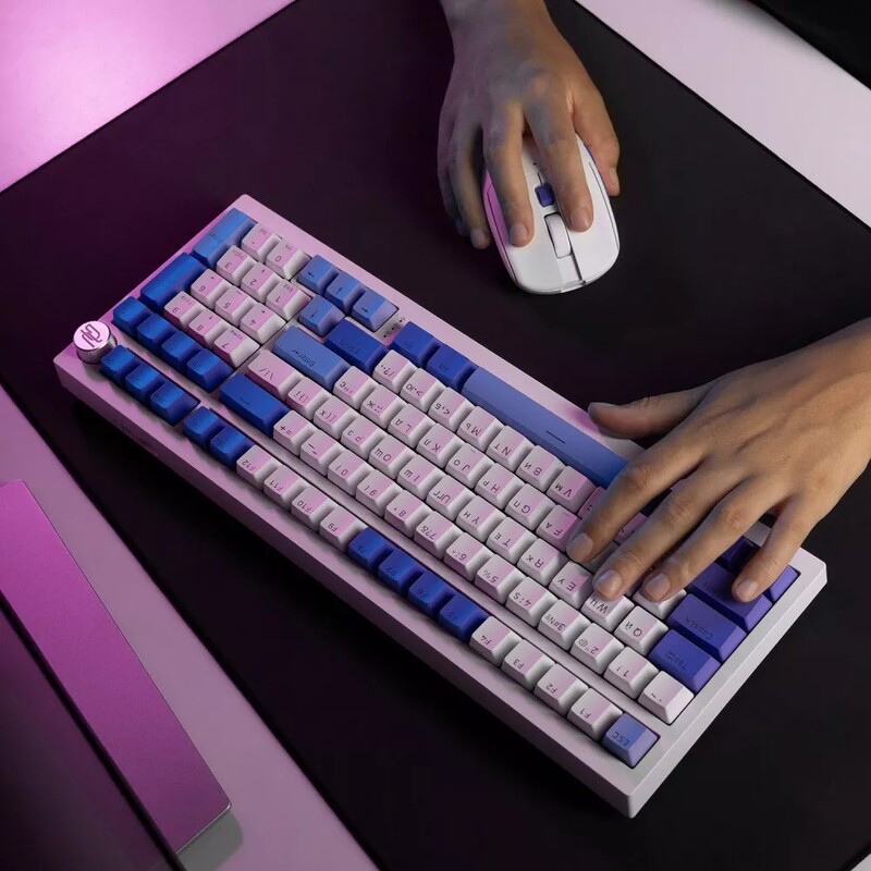 Клавіатура Proove Gaming Slicker Special Edition UA White/Purple
