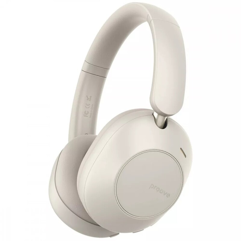 Bluetooth-гарнітура Proove Silence 3D with ANC Beige (HPSL00020007)