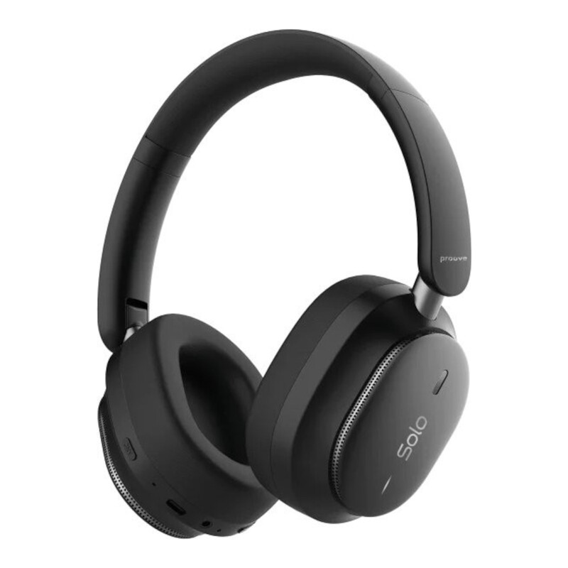 Bluetooth-гарнитура Proove Solo with ANC (APP) Black (HPSL0001AP01)