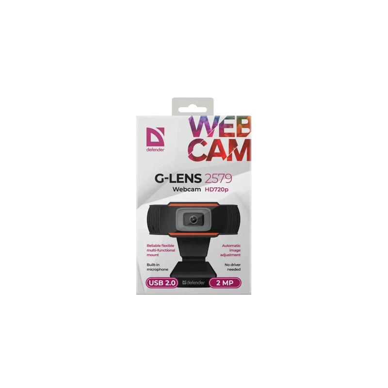 Веб-камера Defender G-lens 2579 HD720P (63179)