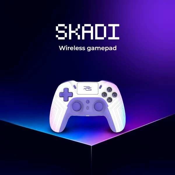 Геймпад бездротовий Proove Gaming Skadi White/Purple