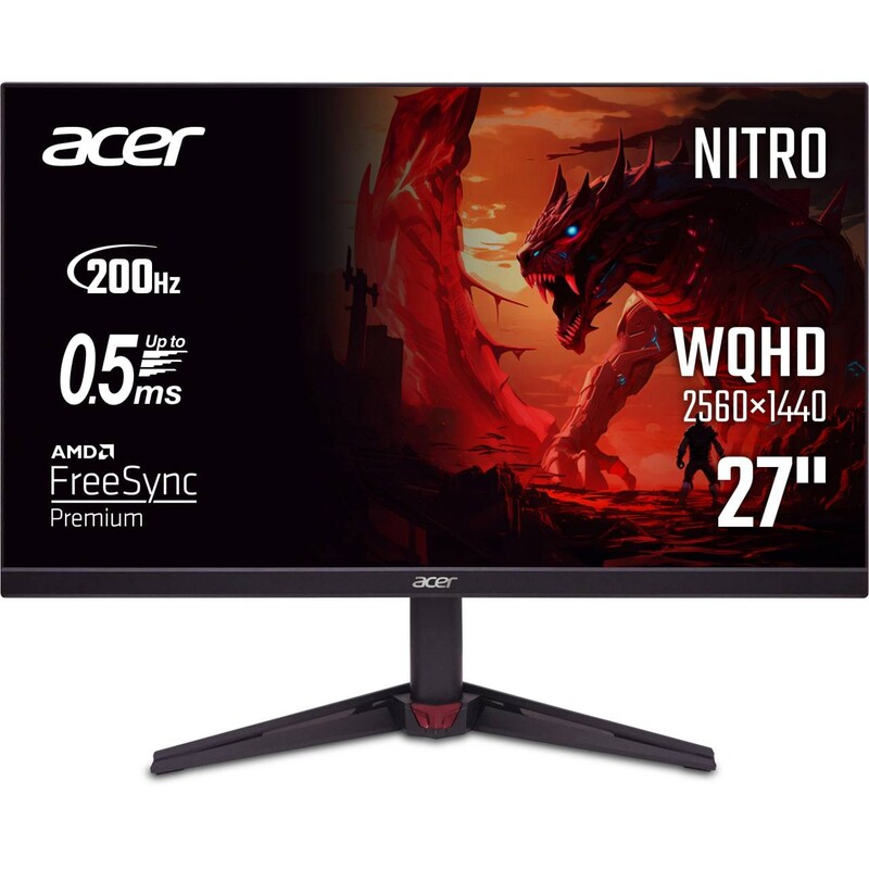 Монитор Acer 27" VG270UX1bmiipx (UM.HV0EE.105) IPS Black 200Hz