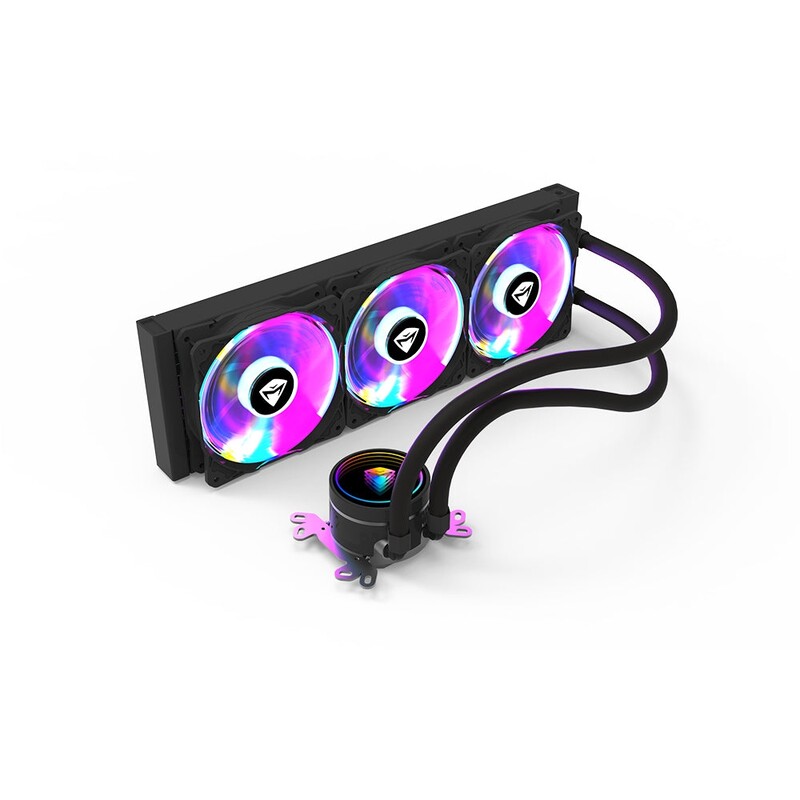 Система водяного охолодження Machenike Light 360 Liquid Cooler ARGB Black (LC36027B1-ARGB BLACK)