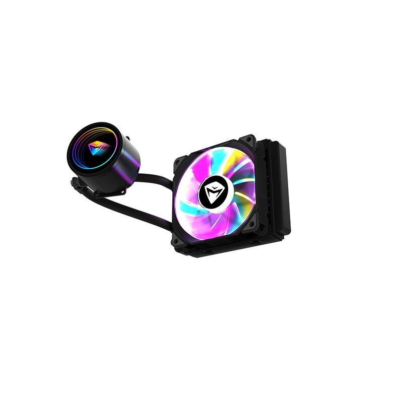 Система водяного охлаждения Machenike Light 120 RGB Black (LC-120-RGB BLACK)