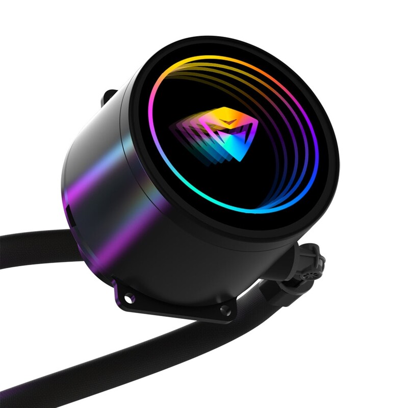 Система водяного охлаждения Machenike Light 120 RGB Black (LC-120-RGB BLACK)