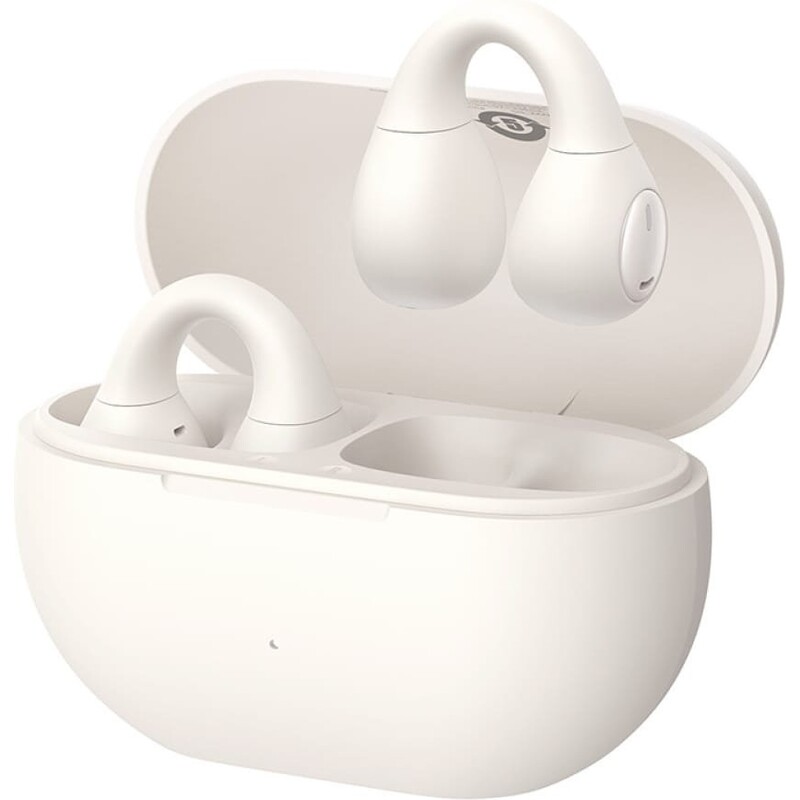 Bluetooth-гарнітура Baseus Bass 15 Clip Open-Ear TWS White (A00079500223-00)