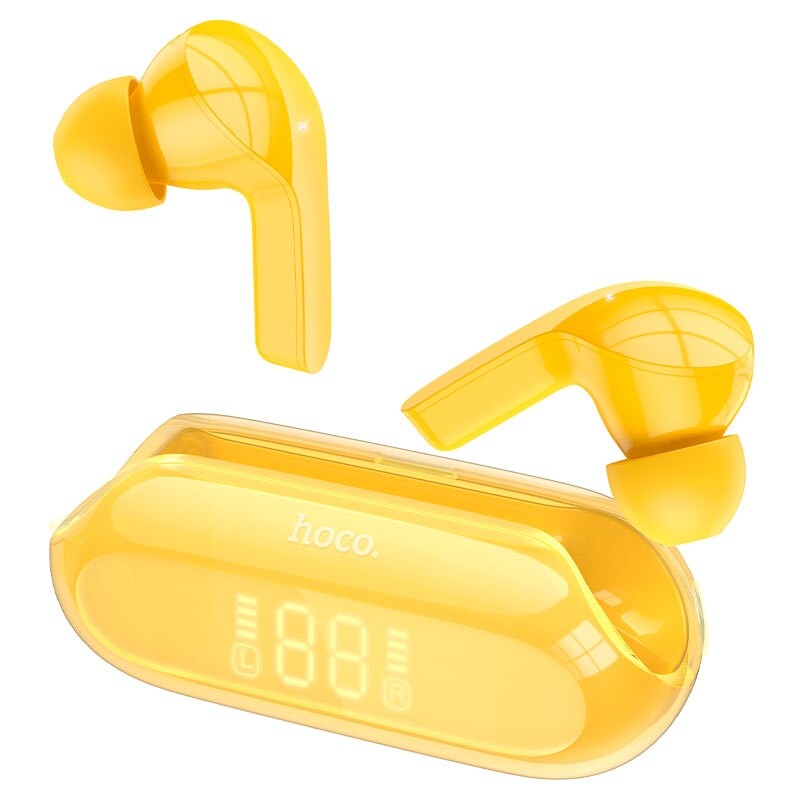 Bluetooth-гарнитура Hoco EW39 Bright TWS Yellow
