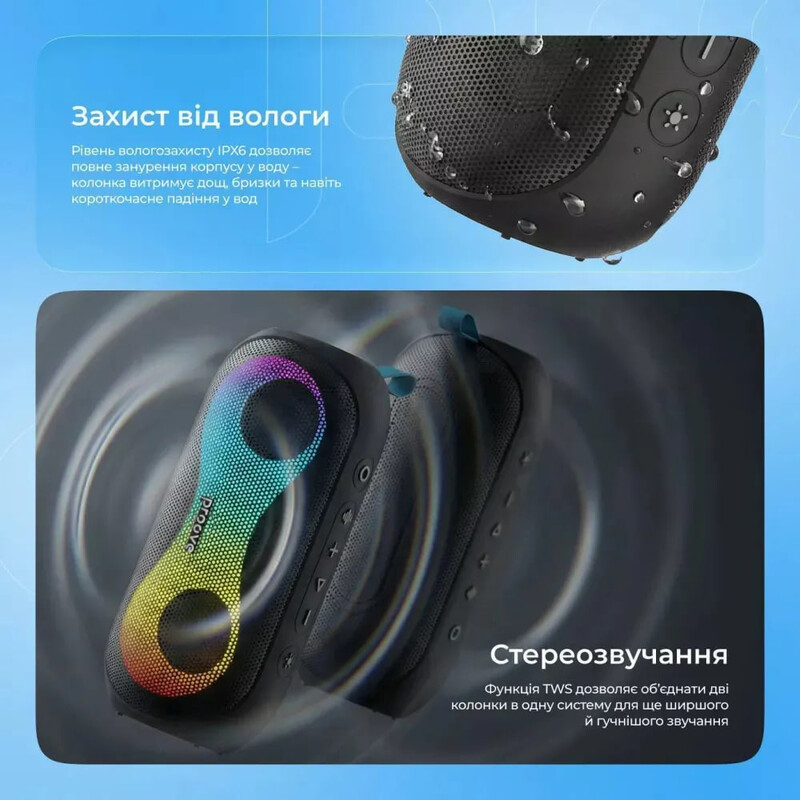 Акустична система Proove SoundTrap III Black (PSST3001AP01)