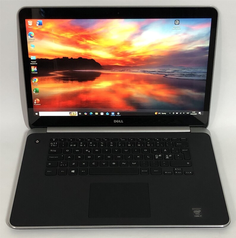 Ноутбук Dell Precision M3800 / 15.6" FullHD IPS Touch / i7-4712QM / 16GB / 192GB SSD / NVIDIA Quadro K1100M 2GB / Win10Pro / Backlight - Б/у