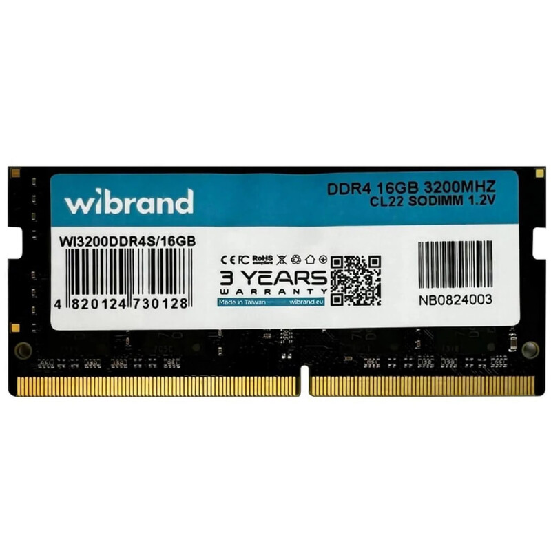 Модуль пам`ятi DDR4 16GB/3200 Wibrand (WI3200DDR4S/16GB)