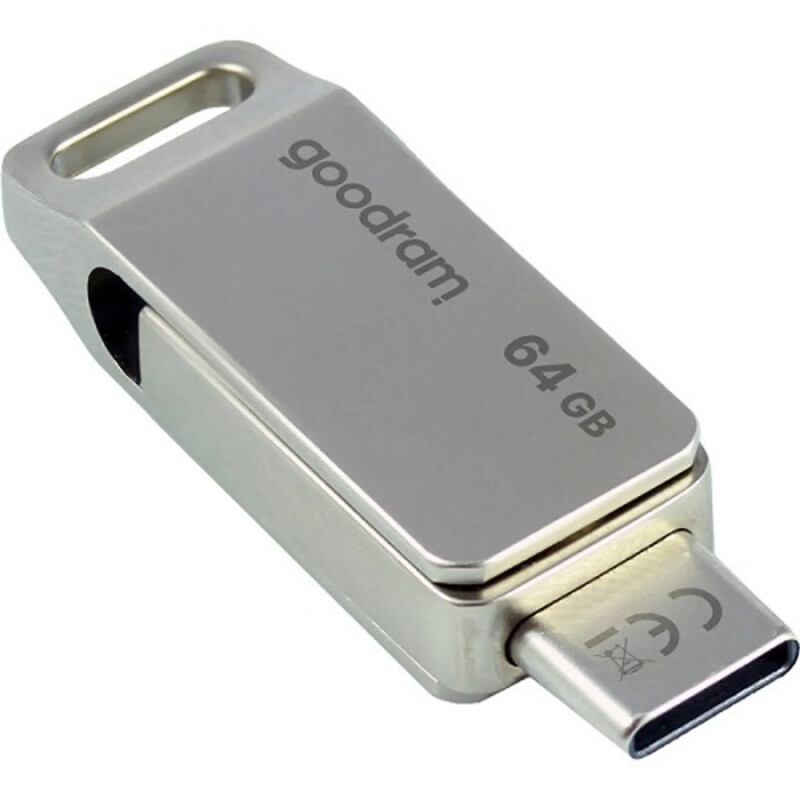 Флеш-накопитель USB3.2 64GB Goodram ODA3 Silver (ODA3-0640S0R11)