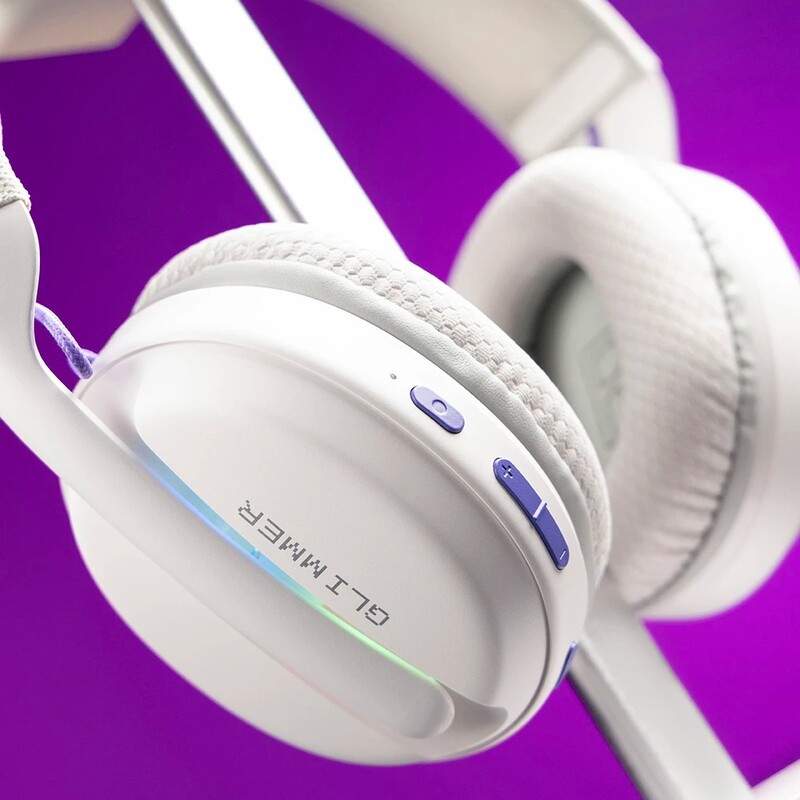 Bluetooth-гарнітура Proove Gaming Glimmer (APP) White/Purple (WHGL00022017)