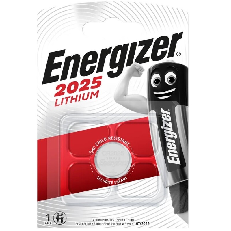 Батарейка Energizer CR2025 BL 1 шт.