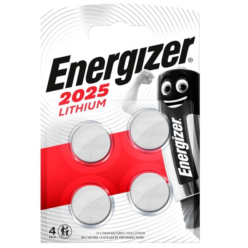 Батарейка Energizer CR2025 BL 4 шт.