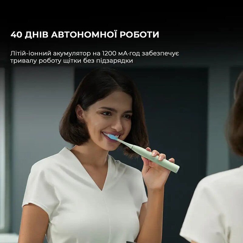 Умная зубная электрощетка Oclean X Ultra 20 Electric Toothbrush Black (6970810557121)
