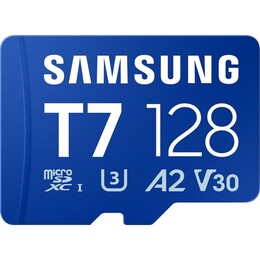 Карта памяти MicroSDXC 128GB UHS-I/U3 A2 Class 10 Samsung T7 (MB-MB128T/WW)