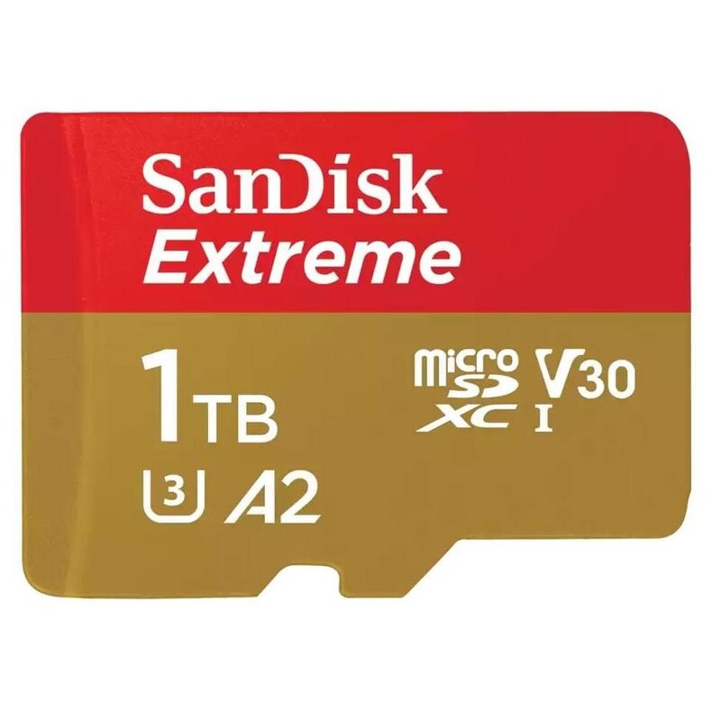 Карта пам`ятi MicroSDXC 1TB UHS-I/U3 A2 Class 10 SanDisk Extreme Go (SDSQXGN-1T00-GN6MN)