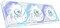 Фото - Вентилятор Asus ROG Eurux GR120 FAN ARGB Reverse White 3in1 (90DA00K3-B09020) | click.ua