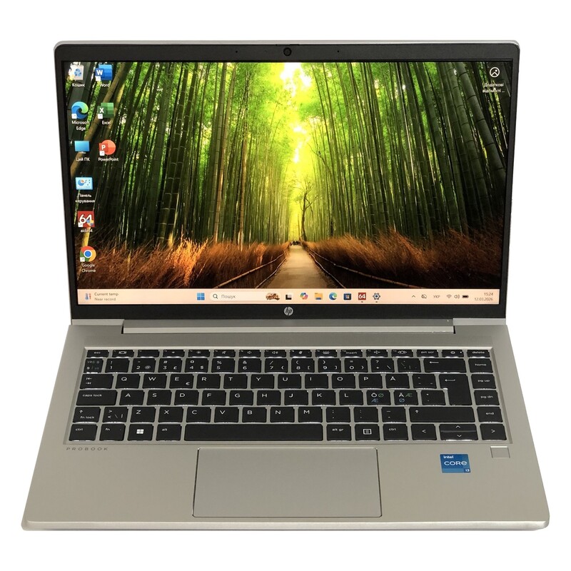 Ноутбук HP ProBook 440 G10 / 14" FullHD IPS / i3-1315U / 8GB / 128GB SSD / Win11Pro / Backlight - Б/в