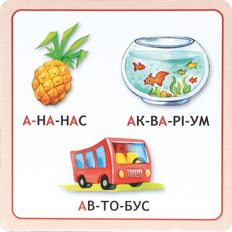 Читайка. Алфавит в карточках