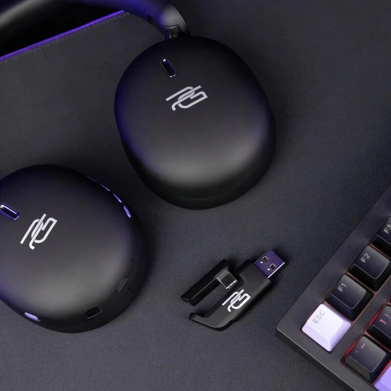 Bluetooth-гарнітура Proove Gaming Zephyr (APP) Black/Purple (WHZP00022001)