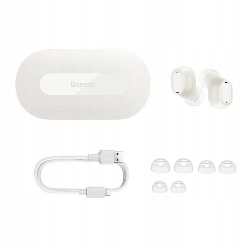 Bluetooth-гарнитура Baseus Bowie EZ10 TWS White (A00054300226-Z1)