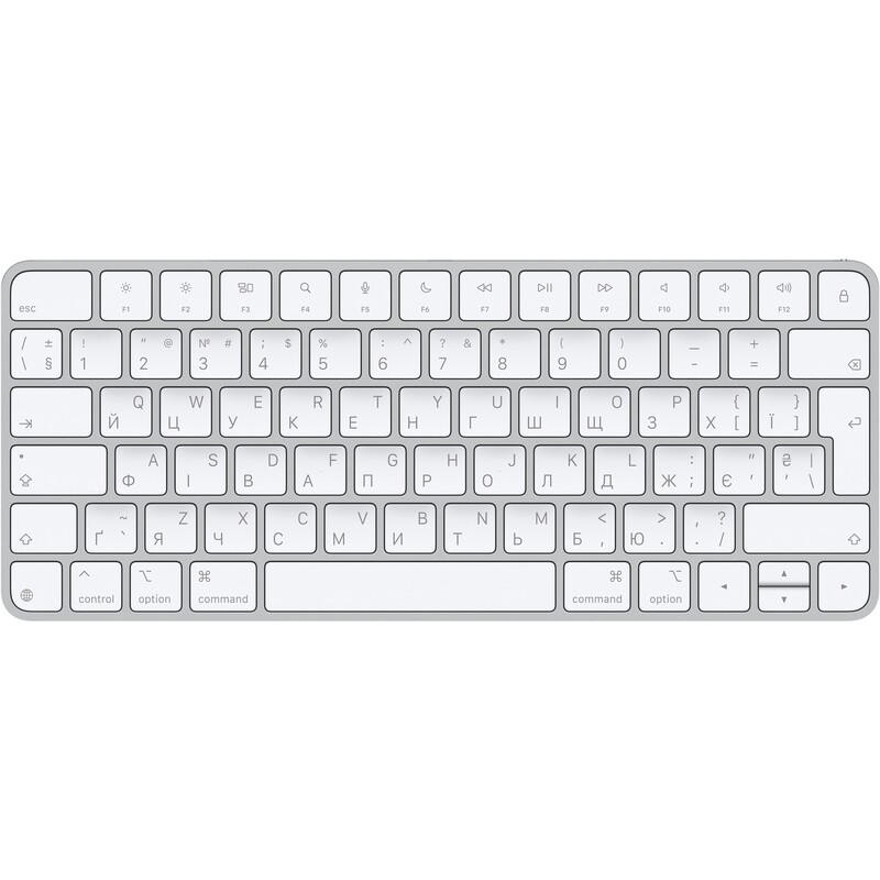 Клавіатура бездротова Apple Magic Keyboard Ukrainian (MXCL3UA/A)