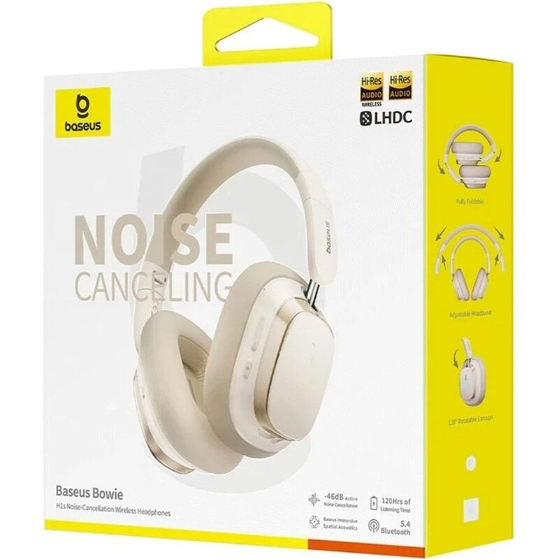 Bluetooth-гарнітура Baseus Bowie H1s White (A00075301223-00)