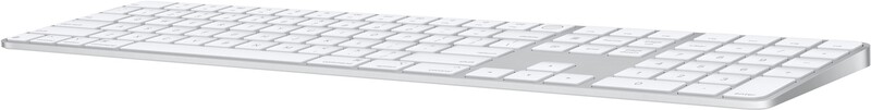Клавиатура беспроводная Apple Magic Keyboard with Touch ID and Numeric Keypad for Mac with Apple silicon Ukrainian White (MXK73UA/A)