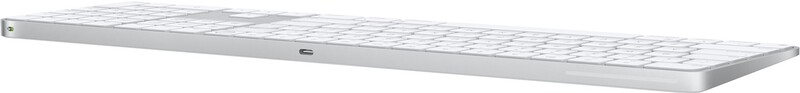Клавиатура беспроводная Apple Magic Keyboard with Touch ID and Numeric Keypad for Mac with Apple silicon Ukrainian White (MXK73UA/A)