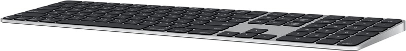 Клавіатура бездротова Apple Magic Keyboard with Touch ID and Numeric Keypad for Mac with Apple silicon Ukrainian Black (MXK83UA/A)