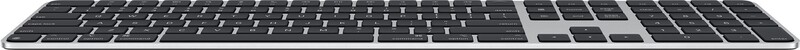 Клавіатура бездротова Apple Magic Keyboard with Touch ID and Numeric Keypad for Mac with Apple silicon Ukrainian Black (MXK83UA/A)