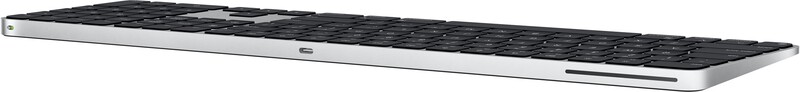 Клавіатура бездротова Apple Magic Keyboard with Touch ID and Numeric Keypad for Mac with Apple silicon Ukrainian Black (MXK83UA/A)